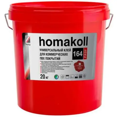 Клей Homakoll 164 PROF для ПВХ покрытий 20 кг