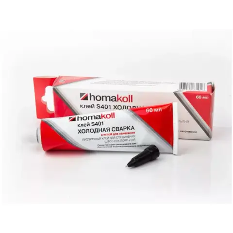 Клей Homakoll S401 "Холодная сварка" для всех типов линолеума 60 мл