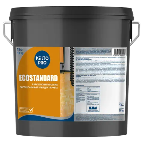 Клей Kiilto EcoStandard для паркета дисперсионный 18 кг