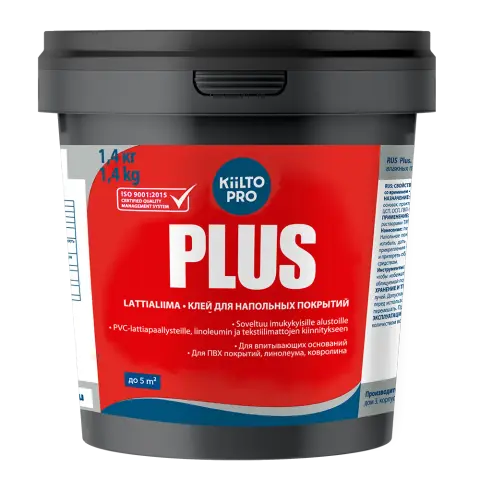 Клей Kiilto Plus для пола 1,4 кг