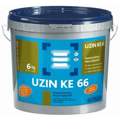 Клей UZIN KE 66 для ПВХ дисперсионный 6 кг
