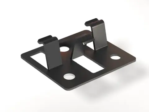 Клипса металлическая для серии Woodvex Select/Select Colorite BLACK