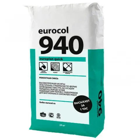 Ремонтная смесь Forbo 940 Europlan Quick 25 кг