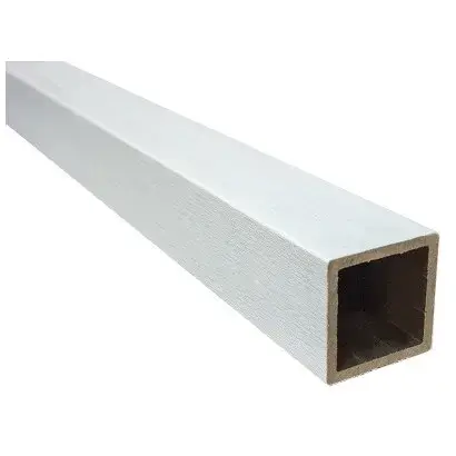 Столб ограждения из ДПК Woodvex Белый co-extrusion 100х100х3000 мм