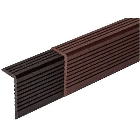 Уголок Gardeck из ДПК для досок Deckron, Darvolex, Ecodeck 35х70х4000 мм Венге
