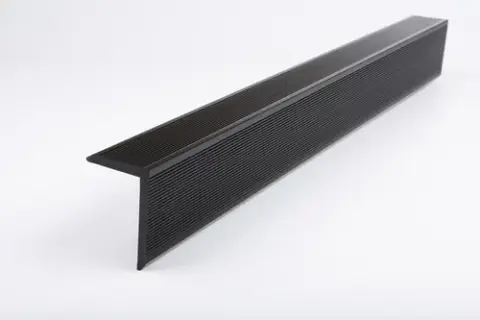 Уголок торцевой из МПК EcoDecking Антрацит 40х60х3000 мм