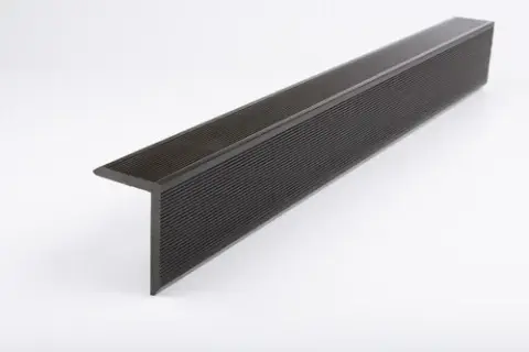 Уголок торцевой из МПК EcoDecking Венге 40х60х3000 мм