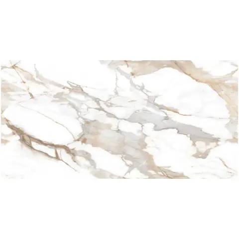 Керамогранит Ceradim Calacatta fairy gold бежевый Полированный 60х120