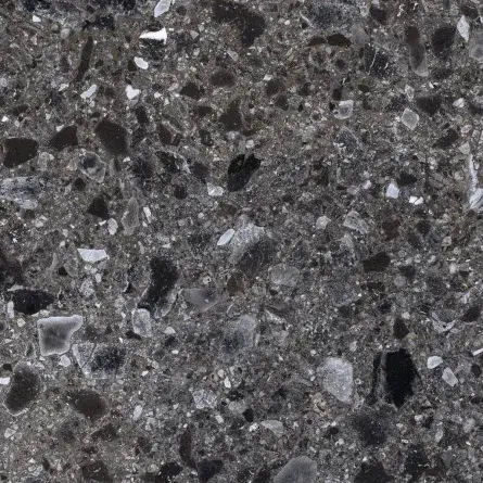Керамогранит Kerranova Terrazzo Черный K-333/MR/60x60