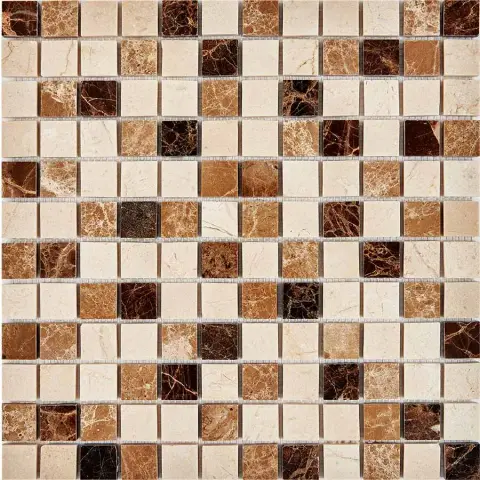 Мозаика Pixel mosaic Мрамор PIX269 чип 23х23мм