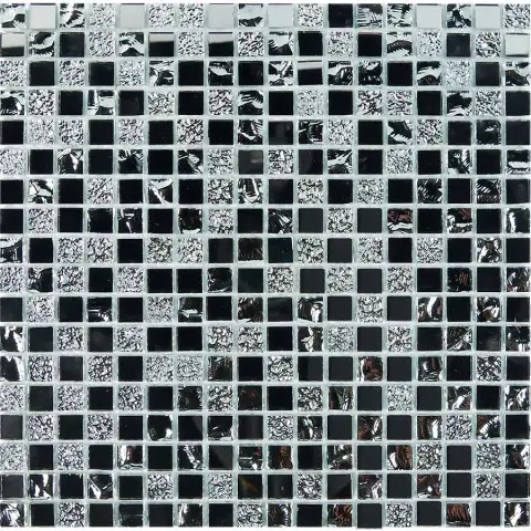 Мозаика Pixel mosaic Стеклянная мозаика Зеркальная PIX711