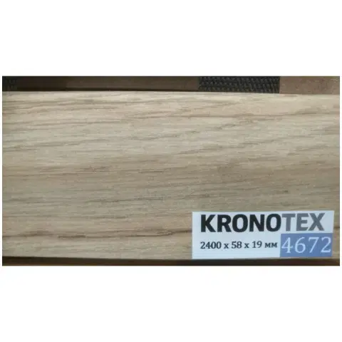 Плинтус Kronotex 4672 Дуб Магнум светлый 19x58 мм (пог. м)