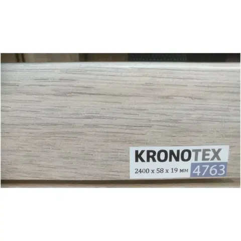 Плинтус Kronotex D4763 Дуб Бежевый Петерсон 19x58 мм (пог. м)