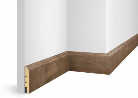 Плинтус МДФ CoSca Artiva WP07 Дуб Муссон 16х80х2400 мм (пог. м)