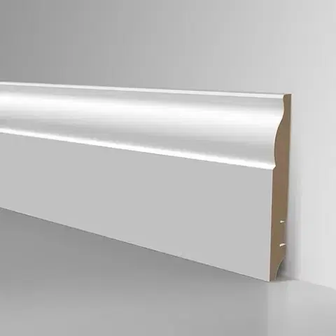 Плинтус МДФ Vecchio Parquet Weiss 304 16х100 мм (пог. м)