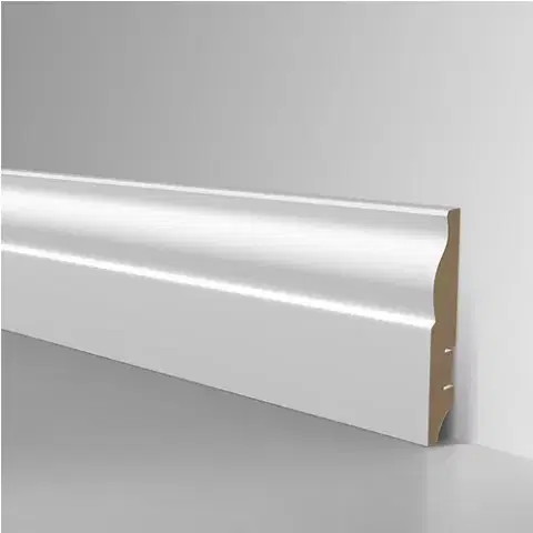 Плинтус МДФ Vecchio Parquet Weiss 304 16х81 мм (пог. м)