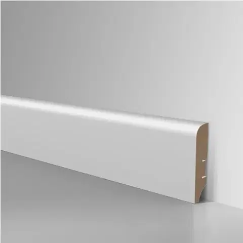 Плинтус МДФ Vecchio Parquet Weiss 402 16х60 мм (пог. м)