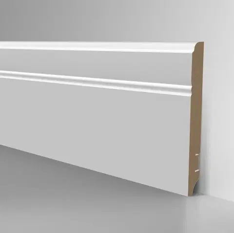 Плинтус МДФ Wimar Aktuell Weiss 307 16х120 мм (пог. м)