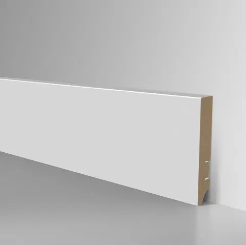 Плинтус МДФ Wimar Aktuell Weiss 401 16х81 мм (пог. м)