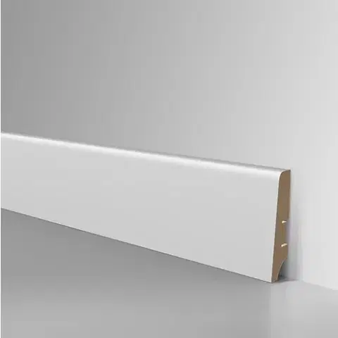 Плинтус МДФ Wimar Aktuell Weiss 404 16х60 мм (пог. м)