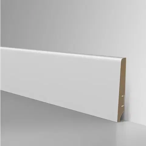 Плинтус МДФ Wimar Aktuell Weiss 404 16х81 мм (пог. м)
