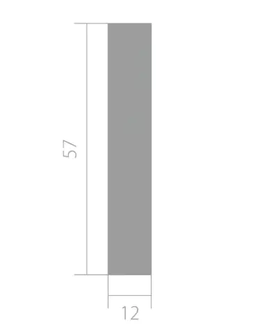 Молдинг Ultrawood E2E 9988 i 12х57х2440 мм (пог. м) - миниатюра 2