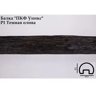 Балка Уникс Ретро Р1 Темная олива - миниатюра 2