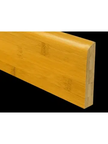 Плинтус Komodoor из массива Бамбук Кофе 96х15 мм (пог. м)