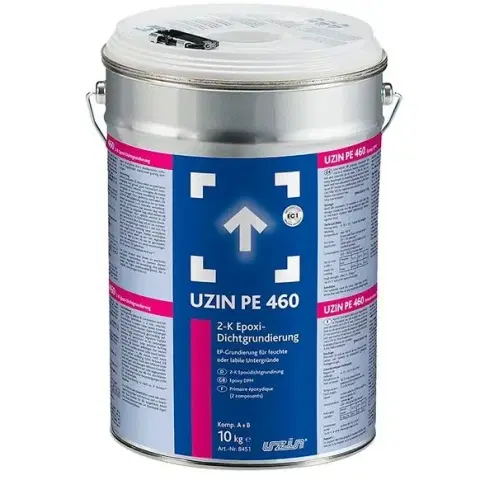 Грунтовка UZIN PE 460 2-K упрочняющая эпоксидная двухкомпонентная 10 кг