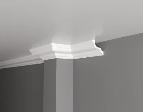 Карниз Decor Dizayn DD30 74x82х2000 мм (пог. м) - миниатюра 2