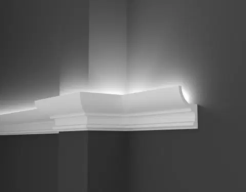 Карниз Decor Dizayn DD507 58x97х2000 мм (пог. м) - миниатюра 2