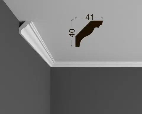 Карниз Deartio K4.60.16 40х41х2070 мм (пог. м) - миниатюра 2