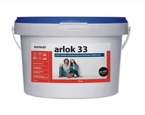 Клей Arlok 33 универсальный для напольных покрытий 4 кг