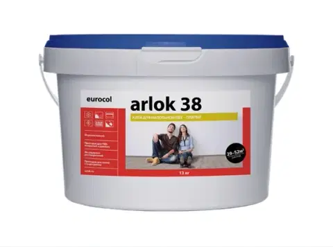 Клей Arlok 38 для линолеума и ПВХ-плитки 13 кг