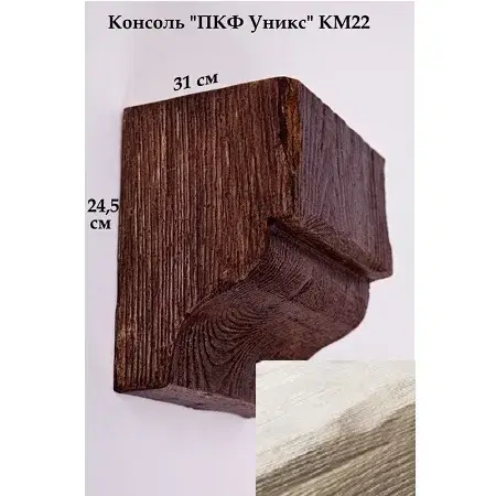 Консоль Уникс Модерн КМ22 Белая - миниатюра 1