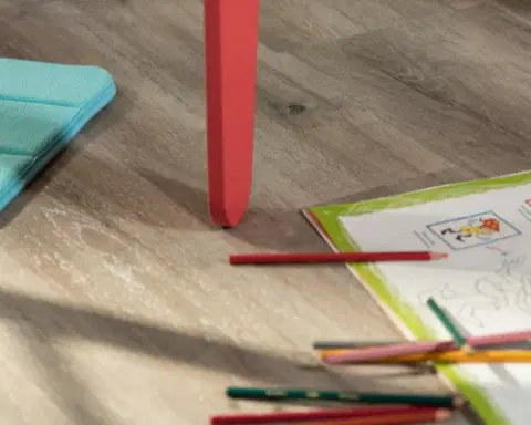 Кварцвиниловая плитка ПВХ Vinilam Ceramo XXL 2,5 мм 8880 Дуб Давос - миниатюра 4