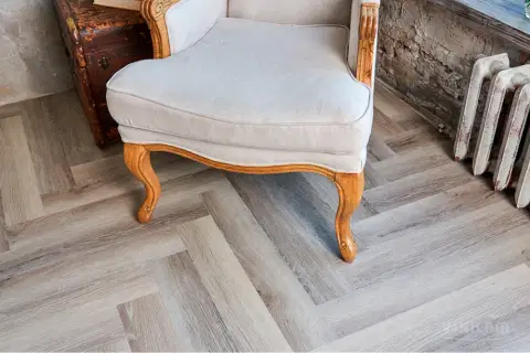 Кварцвиниловая плитка ПВХ Vinilam Parquet Herringbone Glue 2.5 mm GD11122 Паркет Эрмитаж - миниатюра 2
