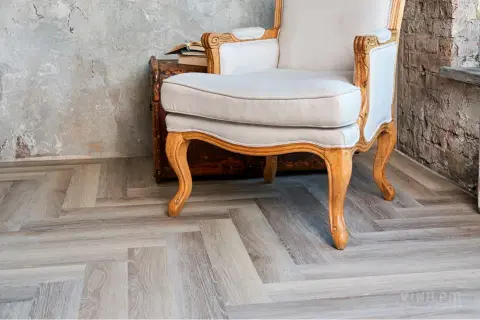 Кварцвиниловая плитка ПВХ Vinilam Parquet Herringbone Glue 2.5 mm GD11122 Паркет Эрмитаж - миниатюра 3