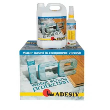 Паркетный лак Adesiv Ice матовый 4.95 кг