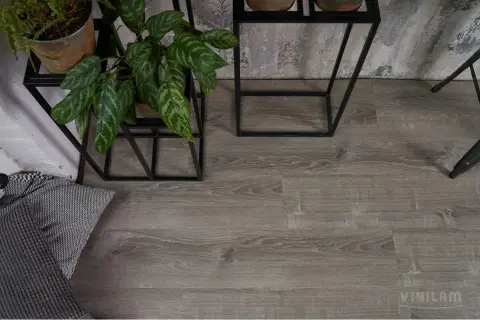 Ламинат SPC Allure Floor ISOCore 7,5 мм I966106 Дуб Дымчатый Сильвер - миниатюра 3