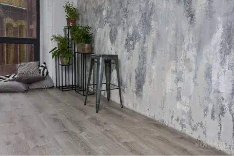 Ламинат SPC Allure Floor ISOCore 7,5 мм I966106 Дуб Дымчатый Сильвер - миниатюра 5