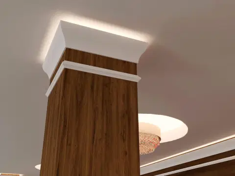 Молдинг CoSca MX002 40х17х2000 мм (пог. м) - миниатюра 5