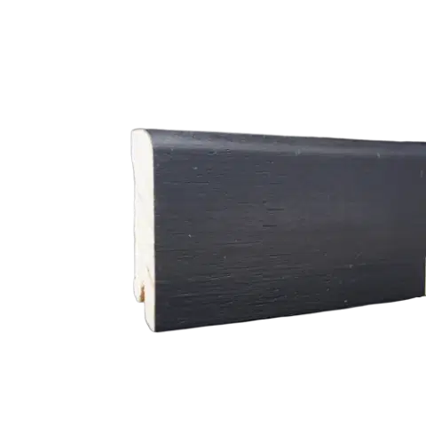 Плинтус деревянный Pedross Дуб чёрный R9 18x80х2500 мм (пог. м)