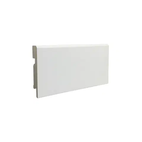 Плинтус МДФ Finitura Decor F3 Белый 16х80 мм (пог. м)