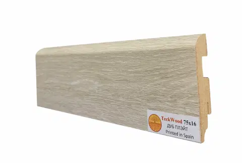 Плинтус TeckWood Дуб Плэйт 16х75х2150 мм (пог. м)