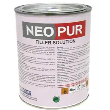 Шпаклёвка паркетная Neopur Filler Solution 10 кг