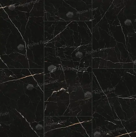 SPC плитка Alpine Floor Stone Mineral Еco 4-27 Неро
