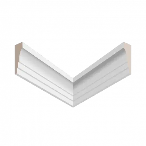 Карниз Ultrawood CR 0027 15х50х2440 мм (пог. м) - миниатюра 3