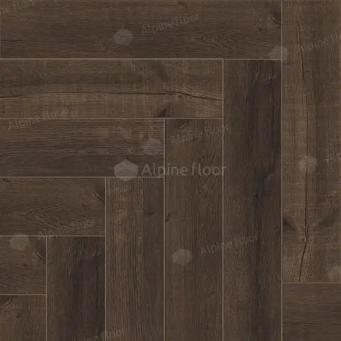 Виниловый ламинат Alpine Floor Parquet LVT 16-22 Дуб Альферац