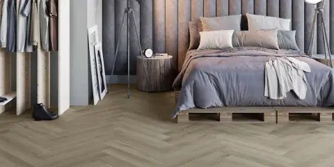 Виниловый ламинат Invictus Maximus Herringbone 39 River Oak Silt - миниатюра 3